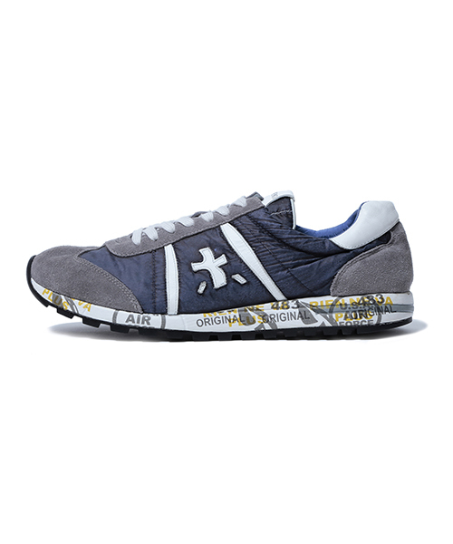 PREMIATA(プレミアータ)の「PREMIATA / “LUCY” ウォッシュ(スニーカー・メンズ・グレー/ホワイト/ネイビー/ダークブルー・42/41/44/40/43/39)」の5枚目の写真