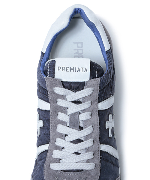 PREMIATA(プレミアータ)の「PREMIATA / “LUCY” ウォッシュ(スニーカー・メンズ・グレー/ホワイト/ネイビー/ダークブルー・42/41/44/40/43/39)」の9枚目の写真