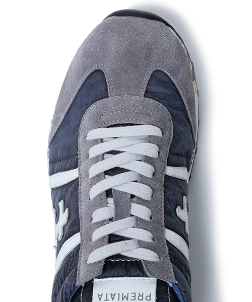 PREMIATA(プレミアータ)の「PREMIATA / “LUCY” ウォッシュ(スニーカー・メンズ・グレー/ホワイト/ネイビー/ダークブルー・42/41/44/40/43/39)」の11枚目の写真