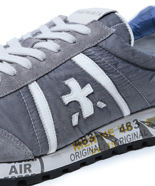 PREMIATA(プレミアータ)の「PREMIATA / “LUCY” ウォッシュ(スニーカー・メンズ・グレー/ホワイト/ネイビー/ダークブルー・42/41/44/40/43/39)」の13枚目の写真