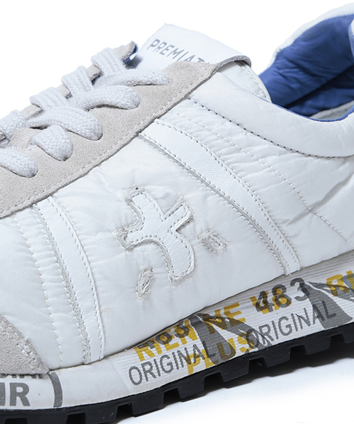PREMIATA(プレミアータ)の「PREMIATA / “LUCY” ウォッシュ(スニーカー・メンズ・グレー/ホワイト/ネイビー/ダークブルー・42/41/44/40/43/39)」の14枚目の写真