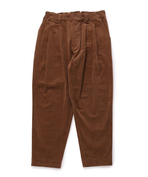 ADAM ET ROPE'(アダムエロペ)の「【アウトレット店舗・WEB限定】ストレッチコールワイドPT21AW(その他パンツ・メンズ・ダークブラウン/ブラック/ベージュ・M/S/L)」の3枚目の写真