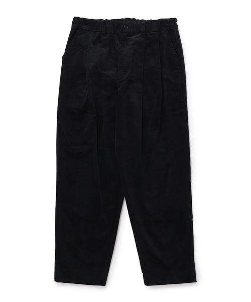 ADAM ET ROPE'(アダムエロペ)の「【アウトレット店舗・WEB限定】ストレッチコールワイドPT21AW(その他パンツ・メンズ・ダークブラウン/ブラック/ベージュ・M/S/L)」の2枚目の写真