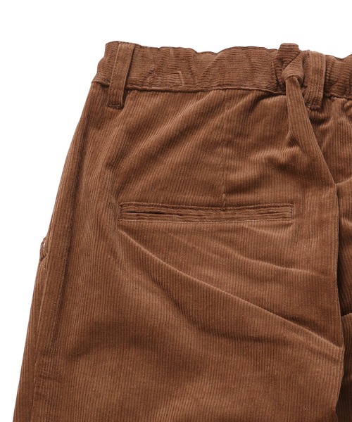 ADAM ET ROPE'(アダムエロペ)の「【アウトレット店舗・WEB限定】ストレッチコールワイドPT21AW(その他パンツ・メンズ・ダークブラウン/ブラック/ベージュ・M/S/L)」の8枚目の写真