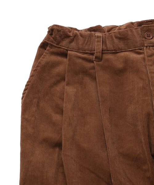 ADAM ET ROPE'(アダムエロペ)の「【アウトレット店舗・WEB限定】ストレッチコールワイドPT21AW(その他パンツ・メンズ・ダークブラウン/ブラック/ベージュ・M/S/L)」の9枚目の写真