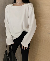 ボーダーズ♡アシンメトリーTEE ボーダーズ♡アシンメトリーTEE
