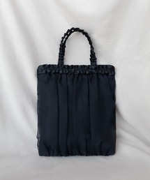 シフォン&サテンギャザーフリルサブバッグ 結婚式 パーティー お呼ばれ オケージョン