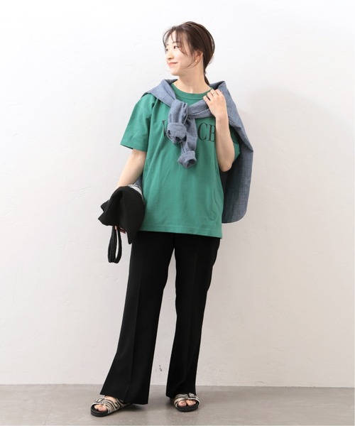 JOURNAL STANDARD(ジャーナルスタンダード)の「ダブルクロススリムパンツ◆(スラックス・レディース・ブラック/ネイビー・40/38/36)」の3枚目の写真