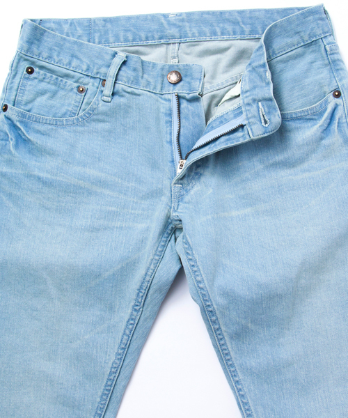 MONKEY TIME（モンキータイム）の「＜monkey time＞ ∴ SV STRC/DNM SKINNY/デニム ：◆（デニムパンツ・メンズ・ターコイズブルー/ライトブルー・SMALL/LARGE/MEDIUM/X-LARGE）」の5枚目の写真