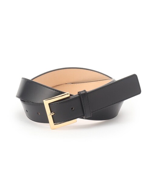 UNTITLED（アンタイトル）の「◆スクエアベルト（ベルト・レディース・ブラック/キャメル・00）」の2枚目の写真