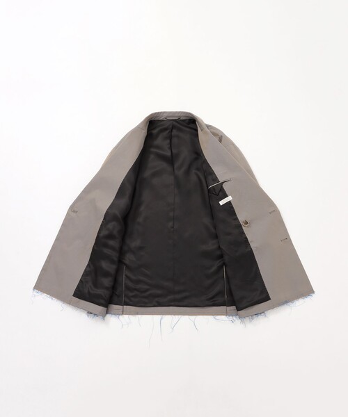 Education from Youngmachines（エデュケーションフロムヤングマシーン）の「【Education from Youngmachines】シャンブレー フレイ ジャケット（テーラードジャケット・メンズ・ベージュ系その他2・M/L）」の8枚目の写真