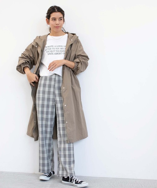 fifth(フィフス)の「チェックハイウエストパンツ(その他パンツ・レディース・ライトブルー/ブラック・M)」の14枚目の写真