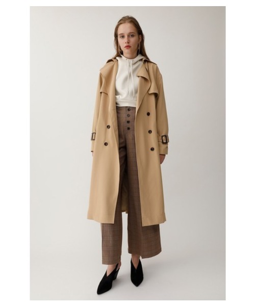 ブランド古着 トレンチコート トレンチコート Moussy マウジー のファッション通販 Zozoused