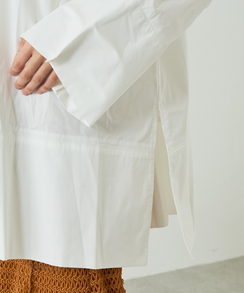 Lui's（ルイス）の「スリーブスリットボタンデザインシャツ（シャツ/ブラウス・レディース・ホワイト・FREE）」の20枚目の写真