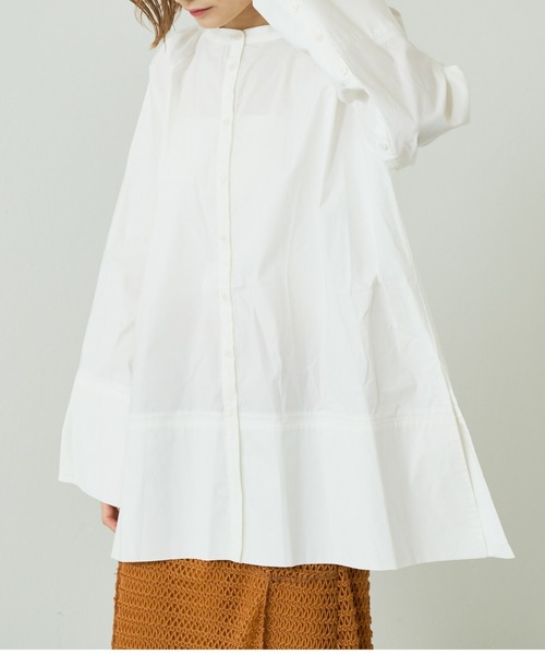 Lui's（ルイス）の「スリーブスリットボタンデザインシャツ（シャツ/ブラウス・レディース・ホワイト・FREE）」の16枚目の写真