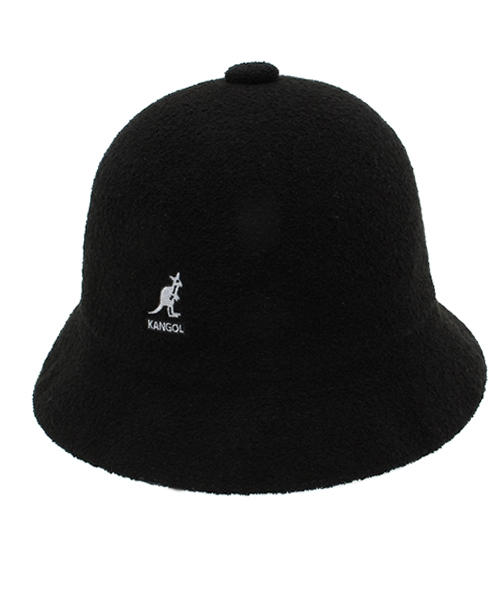 KANGOL（カンゴール）の「○KANGOL / BERMUDA（ハット・メンズ・ホワイト/ブラック・LARGE）」の2枚目の写真