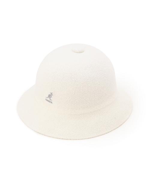 KANGOL（カンゴール）の「○KANGOL / BERMUDA（ハット・メンズ・ホワイト/ブラック・LARGE）」の6枚目の写真