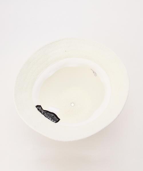 KANGOL（カンゴール）の「○KANGOL / BERMUDA（ハット・メンズ・ホワイト/ブラック・LARGE）」の7枚目の写真