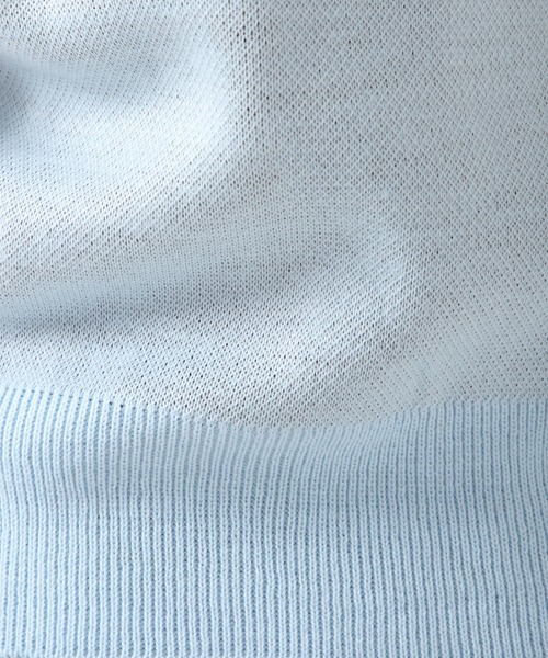 WONDER VISITOR（ワンダービジター）の「WONDER VISITOR／Box Catニットベスト 2276924（ベスト・レディース・ライトブルー/ブラウン・FREE）」の17枚目の写真