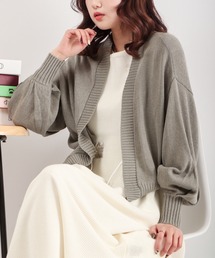 EACH. | EACH バックスリットリボンカーディガン(カーディガン/ボレロ)