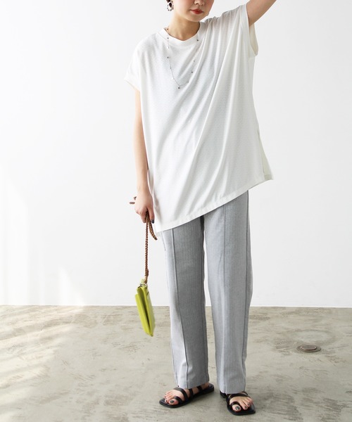 GeeRA（ジーラ）の「線使いスクエアトゥサンダル（サンダル・レディース・ブラック/キャメル/ホワイト・MEDIUM/SMALL/LARGE/X-LARGE）」の6枚目の写真