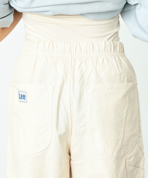 Lee（リー）の「Lee/リー　イージーペインターパンツ（スラックス・レディース・ライトブルー/アイボリー/ワンウォッシュ/ネイビー/ベージュ/グレー/ボルドー/ブルー系その他/ブラック・SMALL/MEDIUM/LARGE）」の15枚目の写真