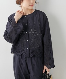 PUAL CE CIN | スカラップレース2WAYブラウス(シャツ/ブラウス)