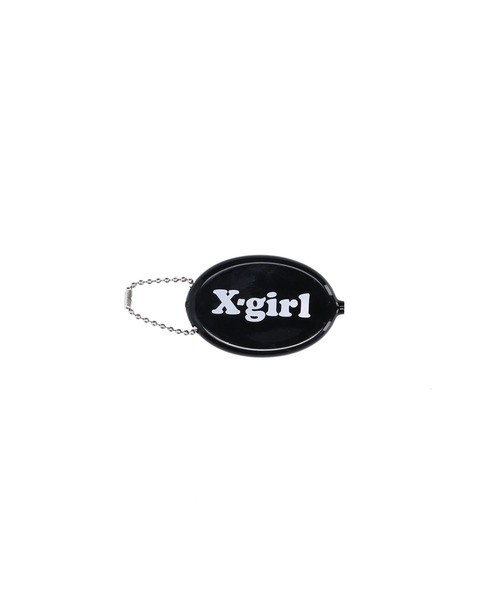 X-girl（エックスガール）の「LOGO COIN CASE（コインケース・レディース・ブラック/イエロー/グリーン・ONE SIZE）」の5枚目の写真