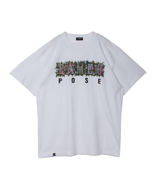 PAMEO POSE(パメオポーズ)の「Plant POSE T-shirts(Tシャツ/カットソー・レディース・ホワイト/ブラック/ベージュ・SMALL/LARGE)」の2枚目の写真