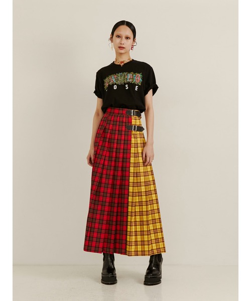 PAMEO POSE(パメオポーズ)の「Plant POSE T-shirts(Tシャツ/カットソー・レディース・ホワイト/ブラック/ベージュ・SMALL/LARGE)」の15枚目の写真