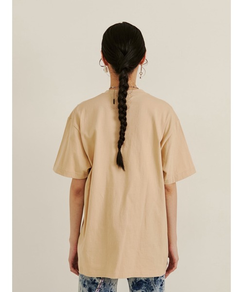 PAMEO POSE(パメオポーズ)の「Plant POSE T-shirts(Tシャツ/カットソー・レディース・ホワイト/ブラック/ベージュ・SMALL/LARGE)」の17枚目の写真