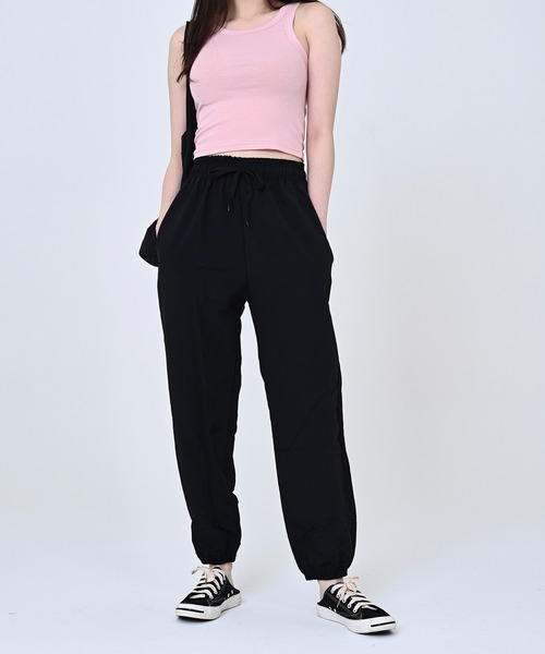 me+em select（ミームセレクト）の「細リブアメスリタンクトップ（タンクトップ・レディース・グレー/ピンク/アイボリー/ブラック/チャコールグレー・FREE）」の6枚目の写真