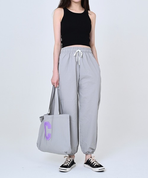 me+em select（ミームセレクト）の「細リブアメスリタンクトップ（タンクトップ・レディース・グレー/ピンク/アイボリー/ブラック/チャコールグレー・FREE）」の19枚目の写真