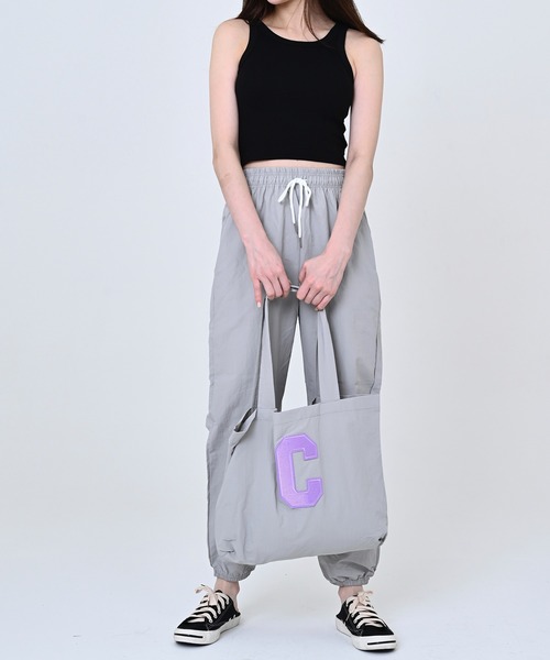 me+em select（ミームセレクト）の「細リブアメスリタンクトップ（タンクトップ・レディース・グレー/ピンク/アイボリー/ブラック/チャコールグレー・FREE）」の21枚目の写真