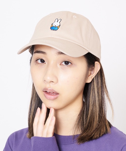 Miffy( ミッフィー)の「【OUTDOOR PRODUCTS/アウトドアプロダクツ】【MIFFY/ミッフィー】ワンポイント刺繍キャップ(キャップ・メンズ・ブラック/スミクロ/ライトグレー/ベージュ・58cm)」の22枚目の写真