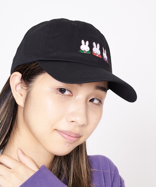 Miffy( ミッフィー)の「【OUTDOOR PRODUCTS/アウトドアプロダクツ】【MIFFY/ミッフィー】ワンポイント刺繍キャップ(キャップ・メンズ・ブラック/スミクロ/ライトグレー/ベージュ・58cm)」の19枚目の写真