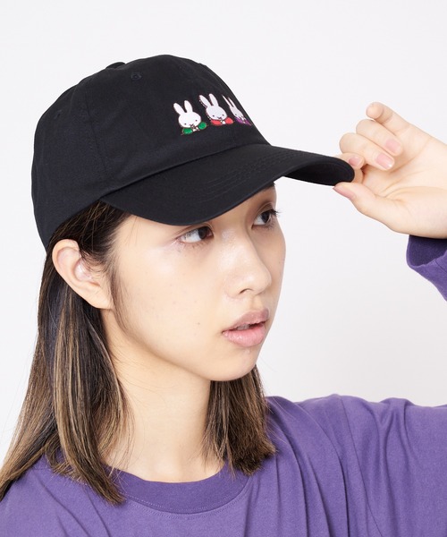 Miffy( ミッフィー)の「【OUTDOOR PRODUCTS/アウトドアプロダクツ】【MIFFY/ミッフィー】ワンポイント刺繍キャップ(キャップ・メンズ・ブラック/スミクロ/ライトグレー/ベージュ・58cm)」の18枚目の写真