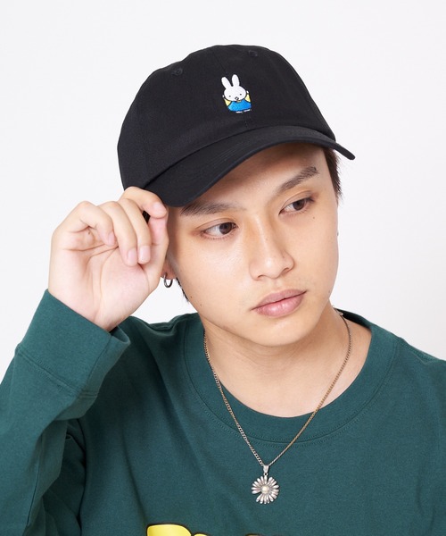 Miffy( ミッフィー)の「【OUTDOOR PRODUCTS/アウトドアプロダクツ】【MIFFY/ミッフィー】ワンポイント刺繍キャップ(キャップ・メンズ・ブラック/スミクロ/ライトグレー/ベージュ・58cm)」の20枚目の写真