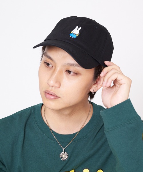 Miffy( ミッフィー)の「【OUTDOOR PRODUCTS/アウトドアプロダクツ】【MIFFY/ミッフィー】ワンポイント刺繍キャップ(キャップ・メンズ・ブラック/スミクロ/ライトグレー/ベージュ・58cm)」の21枚目の写真