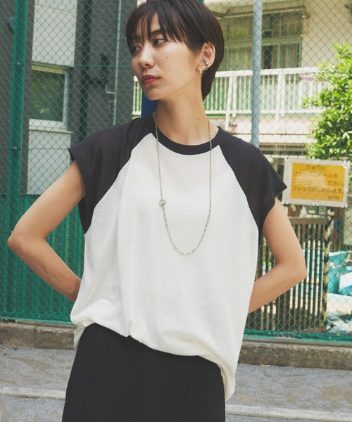 Auntie Rosa Holiday（アンティローザホリデー）の「シアーラグランTEE（Tシャツ/カットソー・レディース・ブラック/レッド/グリーン・FREE）」の12枚目の写真