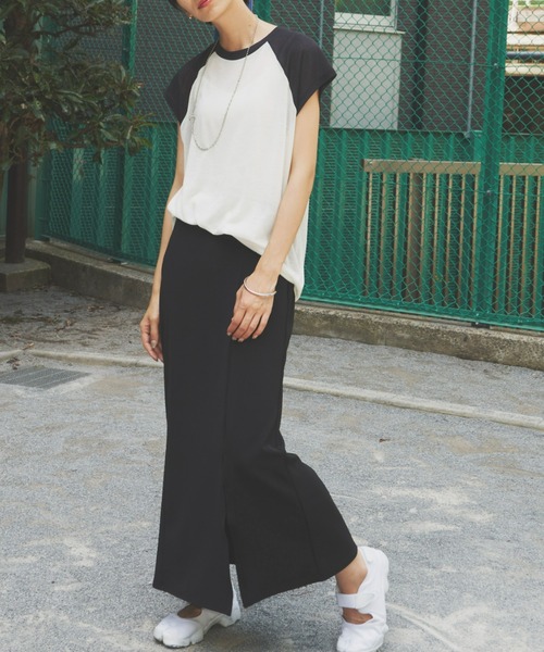 Auntie Rosa Holiday（アンティローザホリデー）の「シアーラグランTEE（Tシャツ/カットソー・レディース・ブラック/レッド/グリーン・FREE）」の13枚目の写真