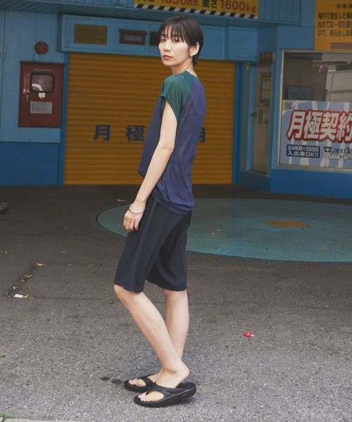 Auntie Rosa Holiday（アンティローザホリデー）の「シアーラグランTEE（Tシャツ/カットソー・レディース・ブラック/レッド/グリーン・FREE）」の14枚目の写真