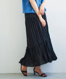 le.coeur blanc | プリーツティアードロングスカート(スカート)