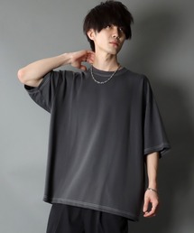 SITRY | COOL Cardboard wide crew neck pullover/クールダンボール ワイド クルーネック プルオーバー(Tシャツ/カットソー)