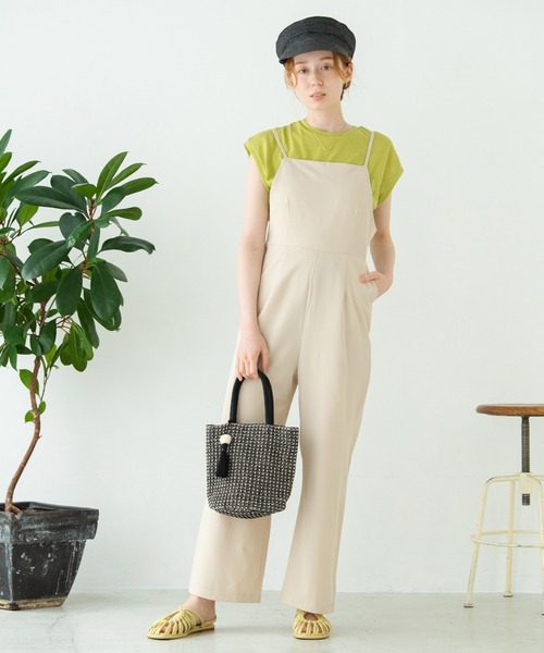 Crisp（クリスプ）の「フレンチポケットTシャツ（Tシャツ/カットソー・レディース・ブラウン/オレンジ/グリーン/アイボリー・FREE）」の20枚目の写真