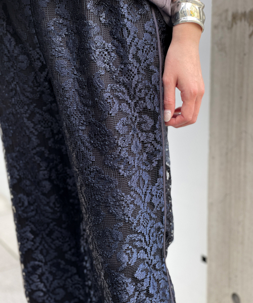 AP STUDIO（エーピーストゥディオ）の「レースパンツ（その他パンツ・レディース・ブラック/ネイビー・38/36）」の8枚目の写真