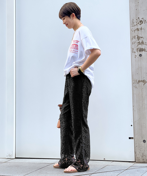 AP STUDIO（エーピーストゥディオ）の「レースパンツ（その他パンツ・レディース・ブラック/ネイビー・38/36）」の11枚目の写真