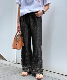 AP STUDIO | ・レースパンツ(その他パンツ)