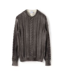 FEDELI カシミヤ クルーネックニット