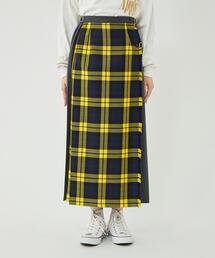 1968A オニールオブダブリン グリーンレーベル別注　パネルキルトスカート 1968A オニールオブダブリン グリーンレーベル別注 パネルキルト